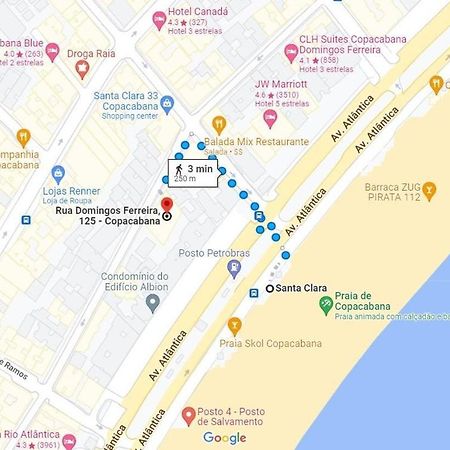 M30 - Quadra da Praia Copacabana - Formidável Studio Rio de Janeiro Exterior foto
